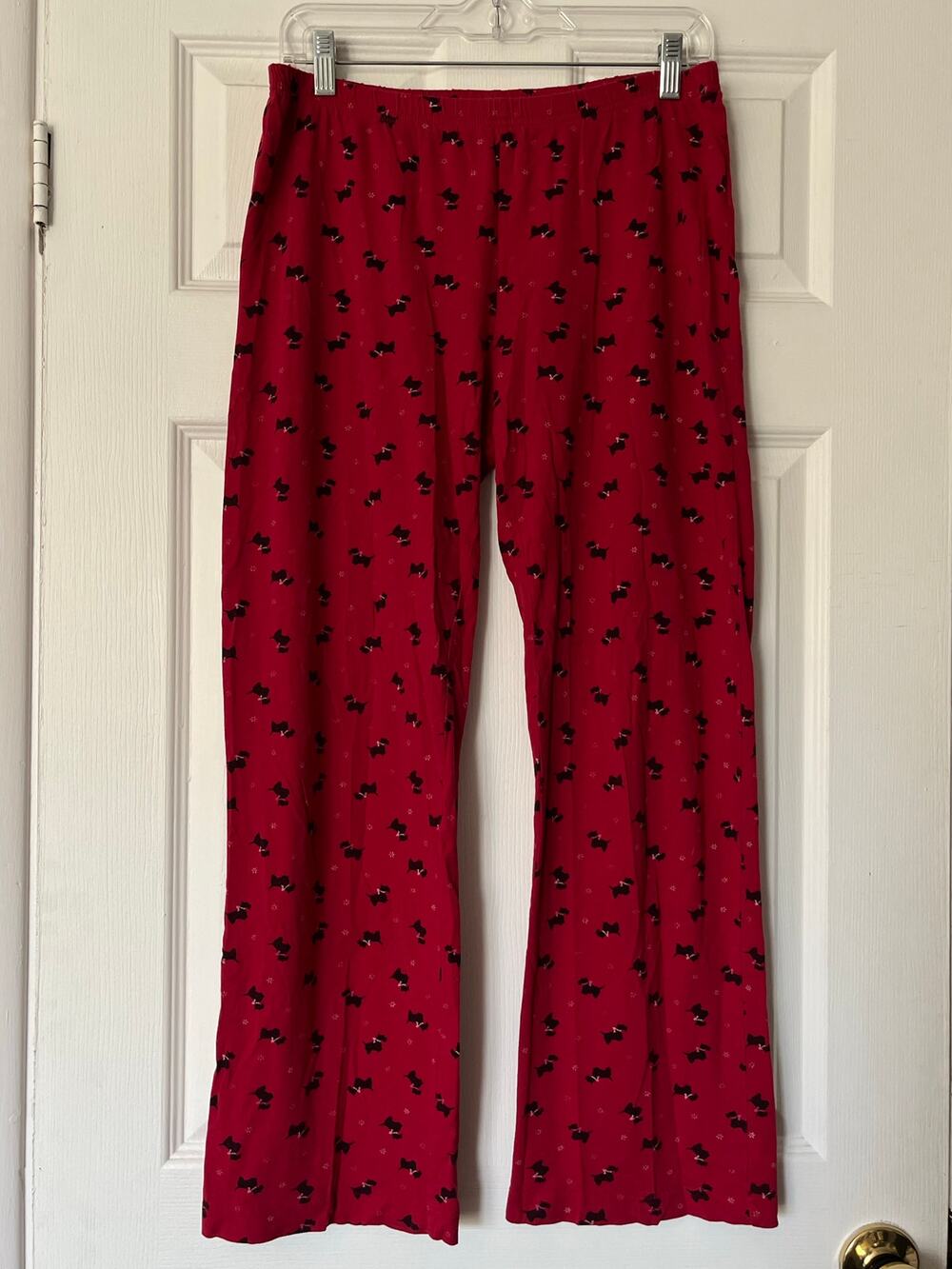 Scottie Dog Pajama Pants - Size S